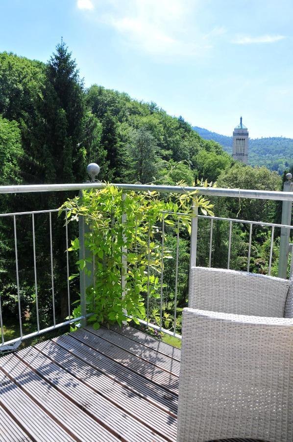 Stadt- Naturnah, Traumblick Und Balkon Baden-Baden Kültér fotó